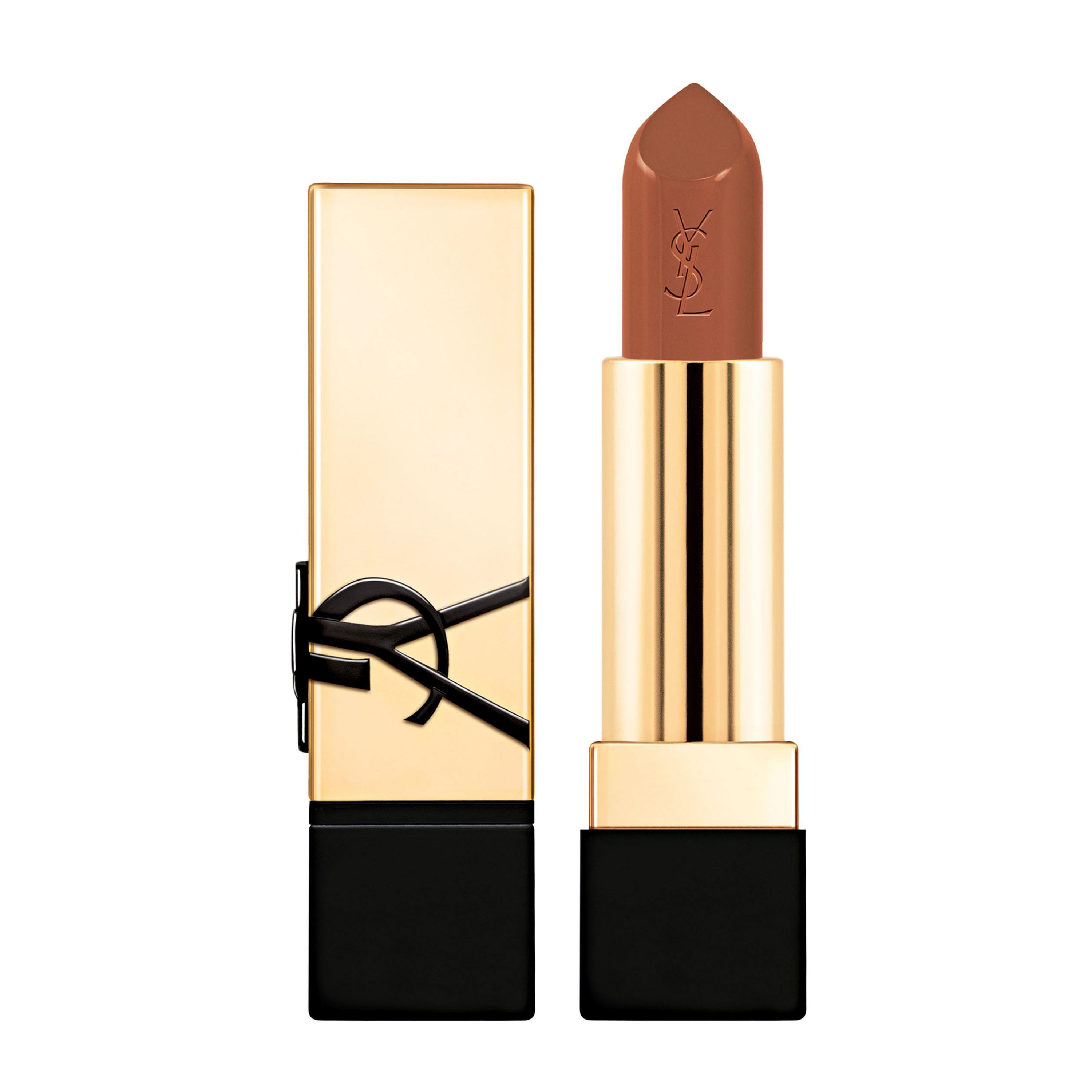 YSL Beauty Rouge Pur Couture Satin Lipstick With Ceramides Shade N11 - Brun Caftan Personalized Gift 48$